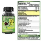⁦بلاك سبايدر Black Spider من كلومـا فارما – أقوى حارق دهون حراري بخلاصة الإيفيدرا - 100 كبسولة⁩ - الصورة ⁦2⁩